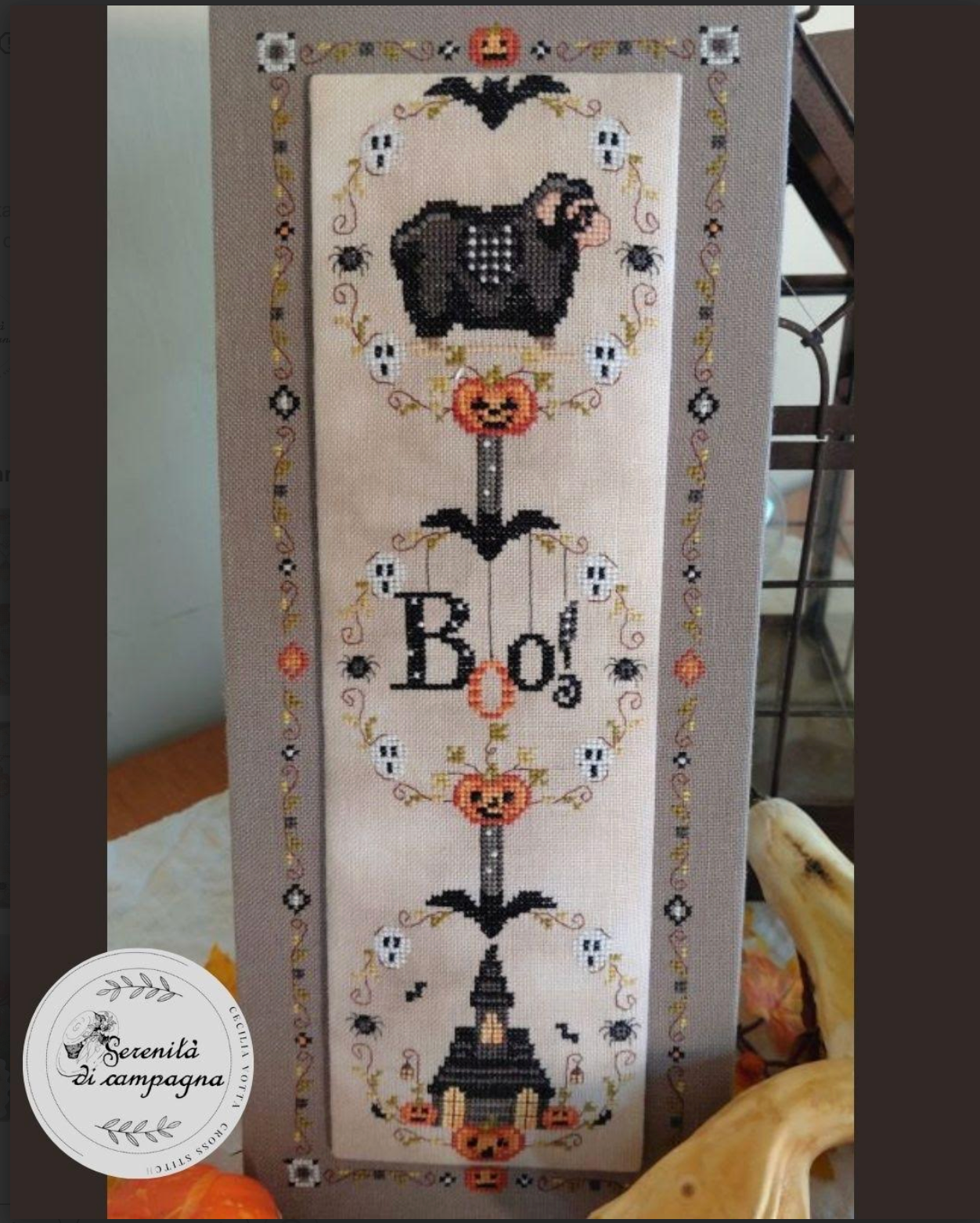 * PREORDER * Boo! ~ Serenita di Campagna ~ Needlework Marketplace 2026