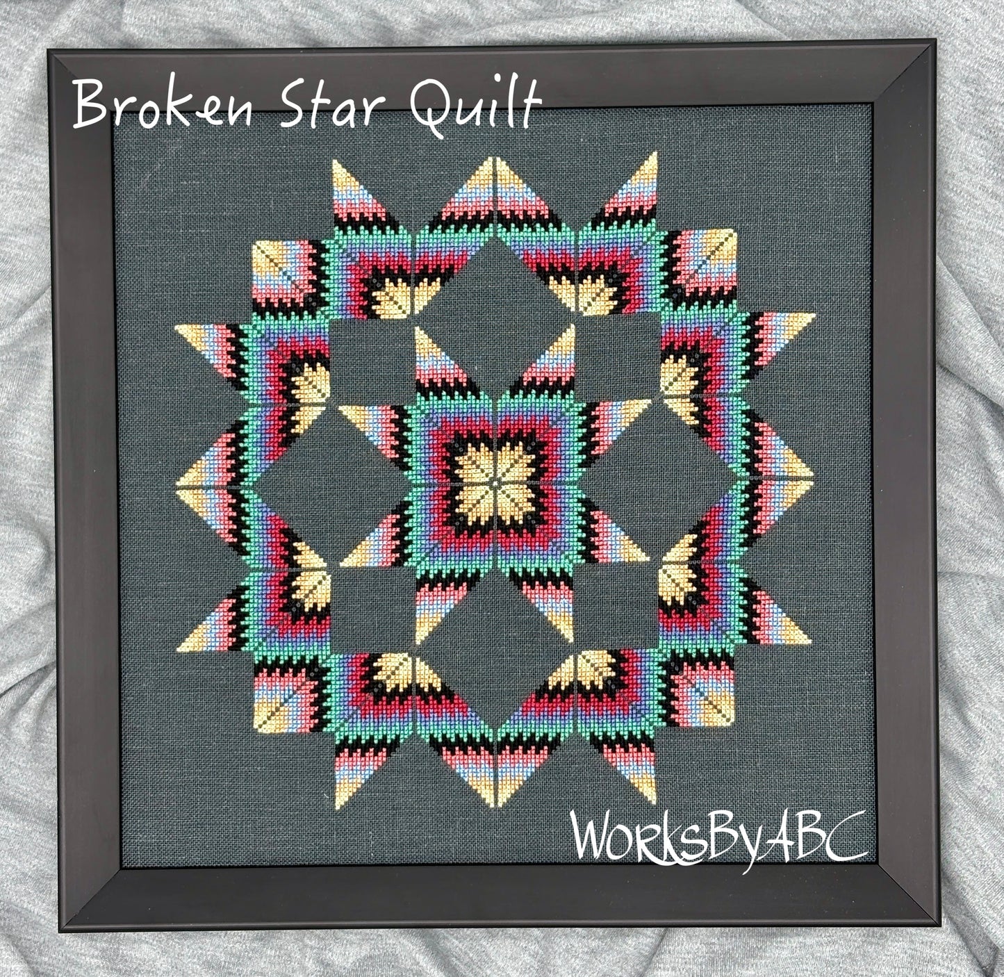 Broken Star Quilt ~ WorksByABC