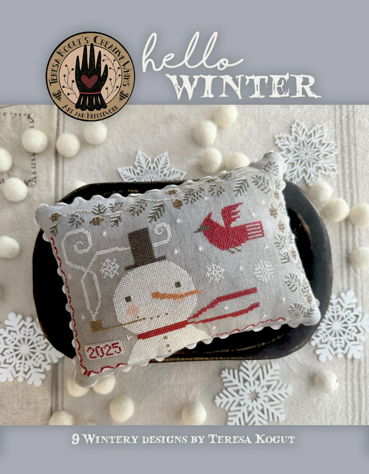 Hello Winter - Book with 9 Designs ~ Teresa Kogut