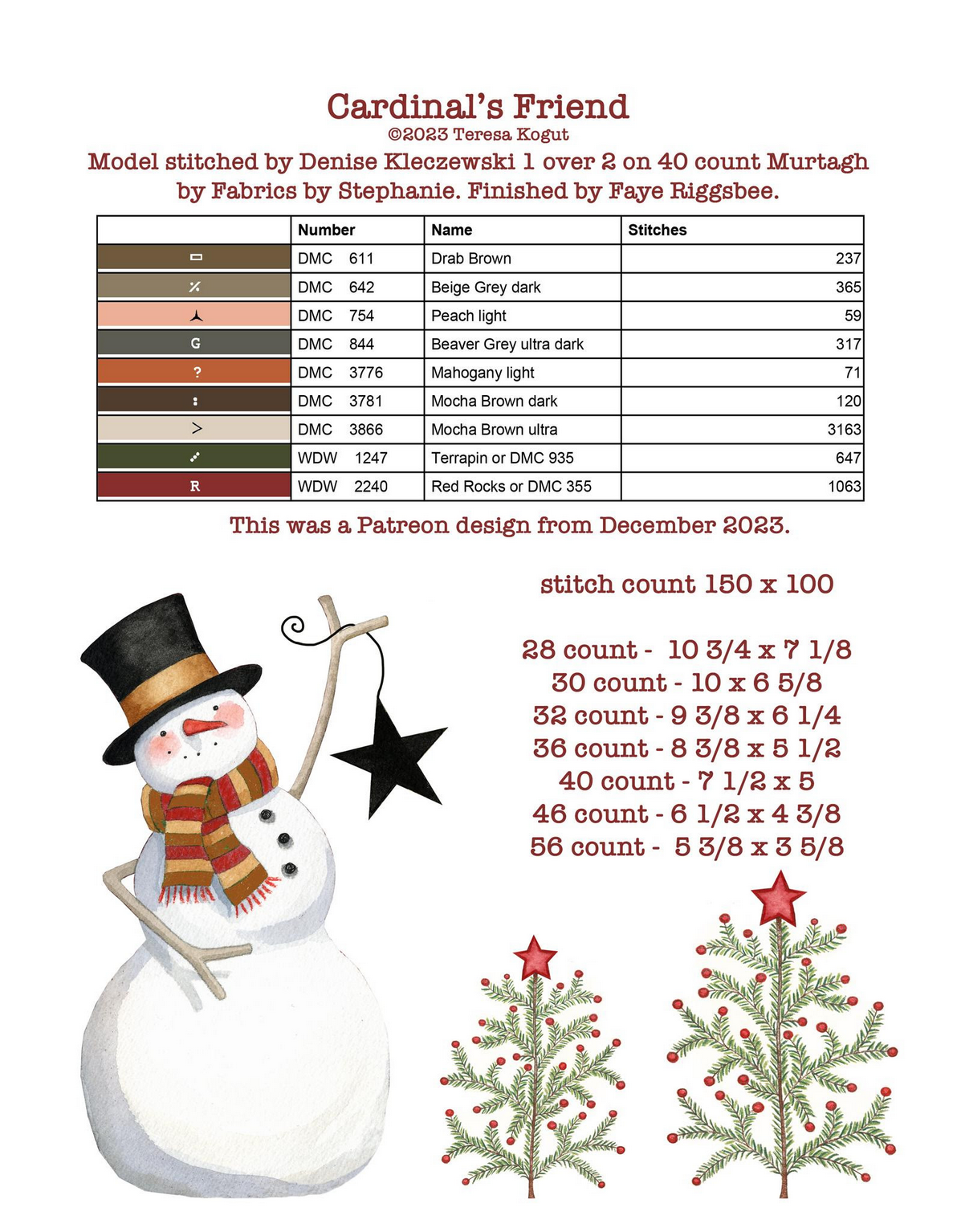 Hello Winter - Book with 9 Designs ~ Teresa Kogut