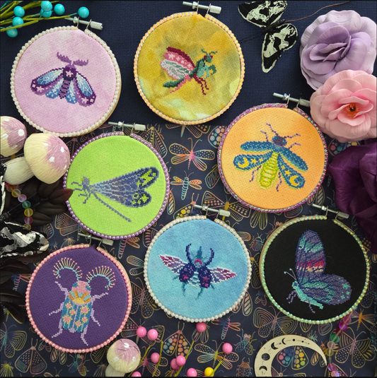 * PREORDER * Celestial Bugs ~ BAD Stitch ~ Needlework Marketplace 2026