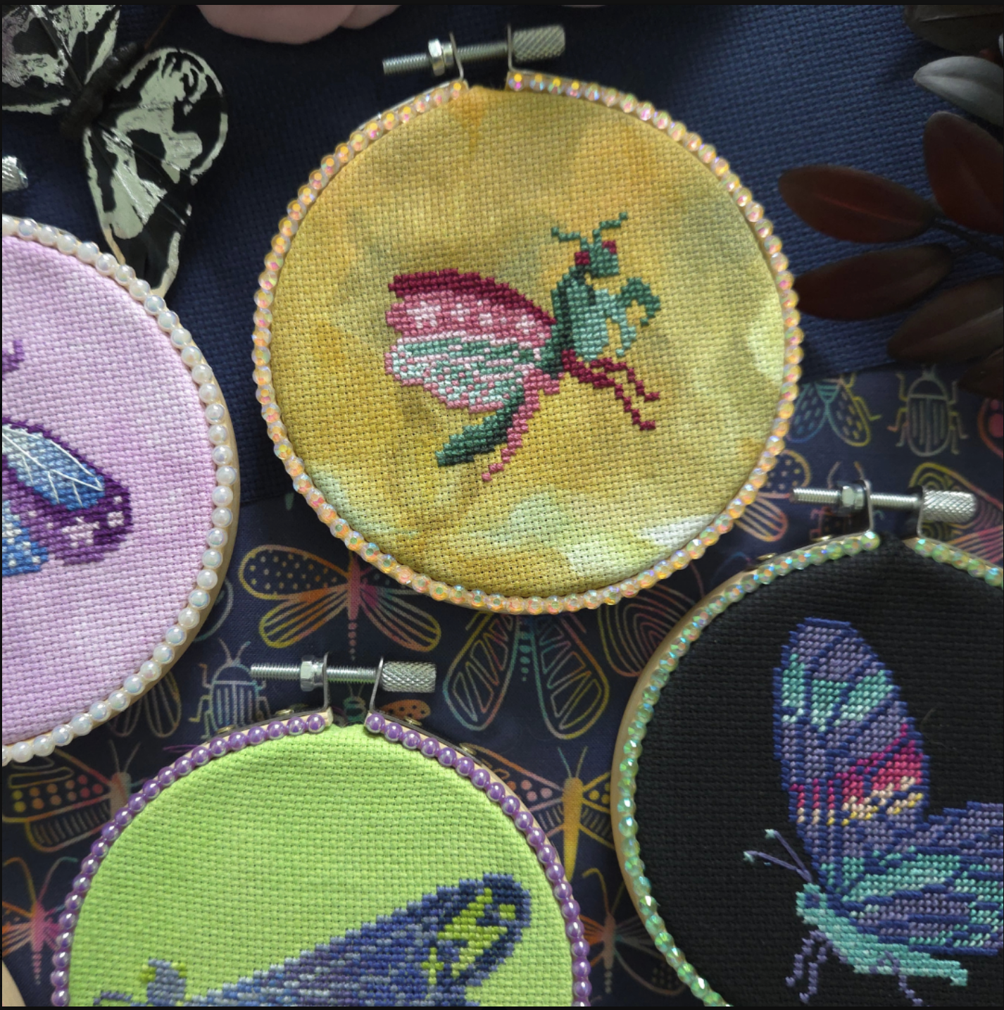 * PREORDER * Celestial Bugs ~ BAD Stitch ~ Needlework Marketplace 2026