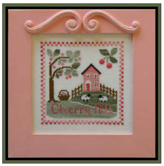 Cherry Hill ~ Chart and Floss Pack ~ Little House Needleworks