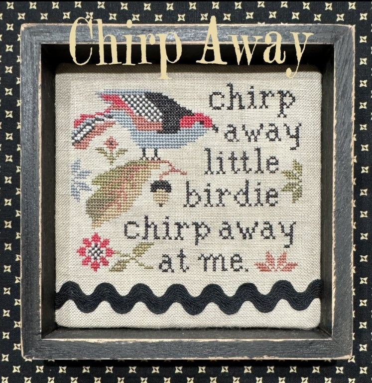 PRE-ORDER ** Chirp Away ~ Needlework Marketplace 2025 ~ The Scarlett House