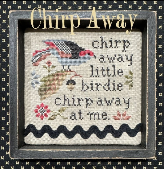 PRE-ORDER ** Chirp Away ~ Needlework Marketplace 2025 ~ The Scarlett House
