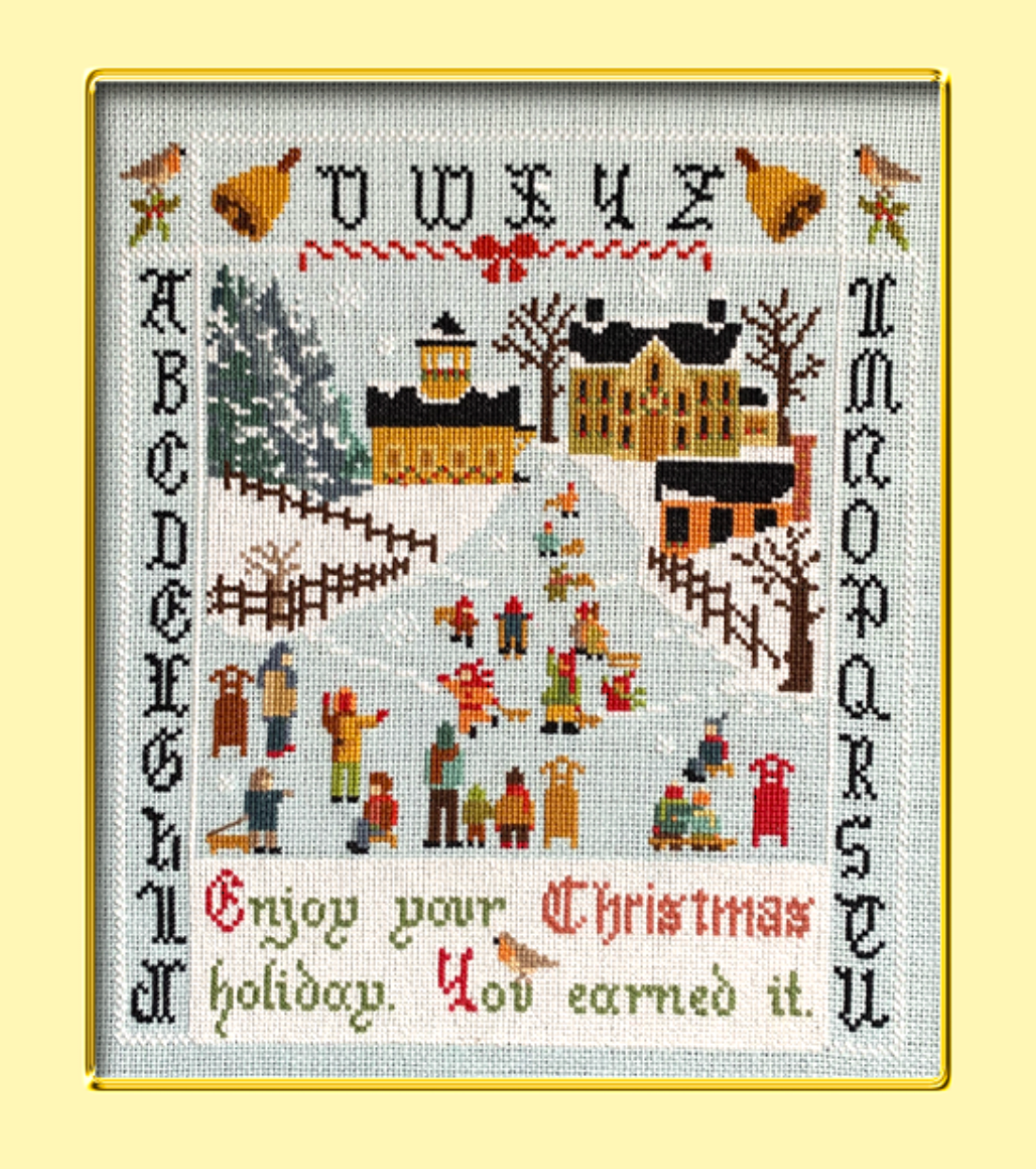 * PREORDER * Christmas Break ~ Twin Peak Primitives ~ Needlework Marketplace 2026