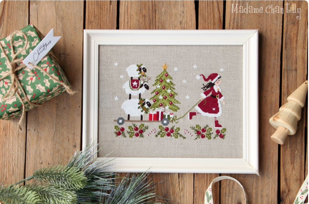 * PREORDER * Christmas Delivery ~ Madame Chantilly ~ Needlework Marketplace 2026