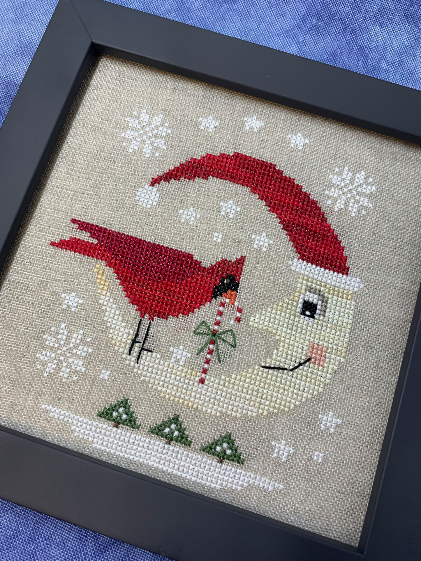 PRE-ORDER ** Christmas Moon ~ Needlework Marketplace 2025 ~ Stitches by Ethel