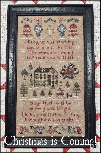 * PREORDER * Christmas is Coming ~ The Scarlett House ~ Needlework Marketplace 2026