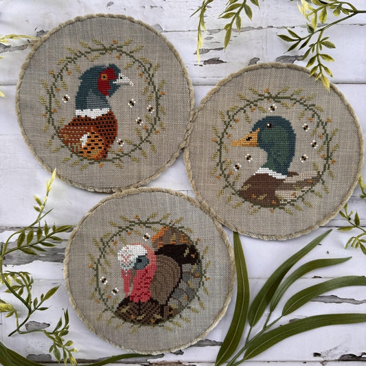*PREORDER* Colorful Birds Trio ~ Puntini Puntini ~ Nashville Needlework Market 2026