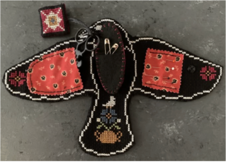* PREORDER * Crow Keepsake ~ Twin Peak Primitives ~ Needlework Marketplace 2026