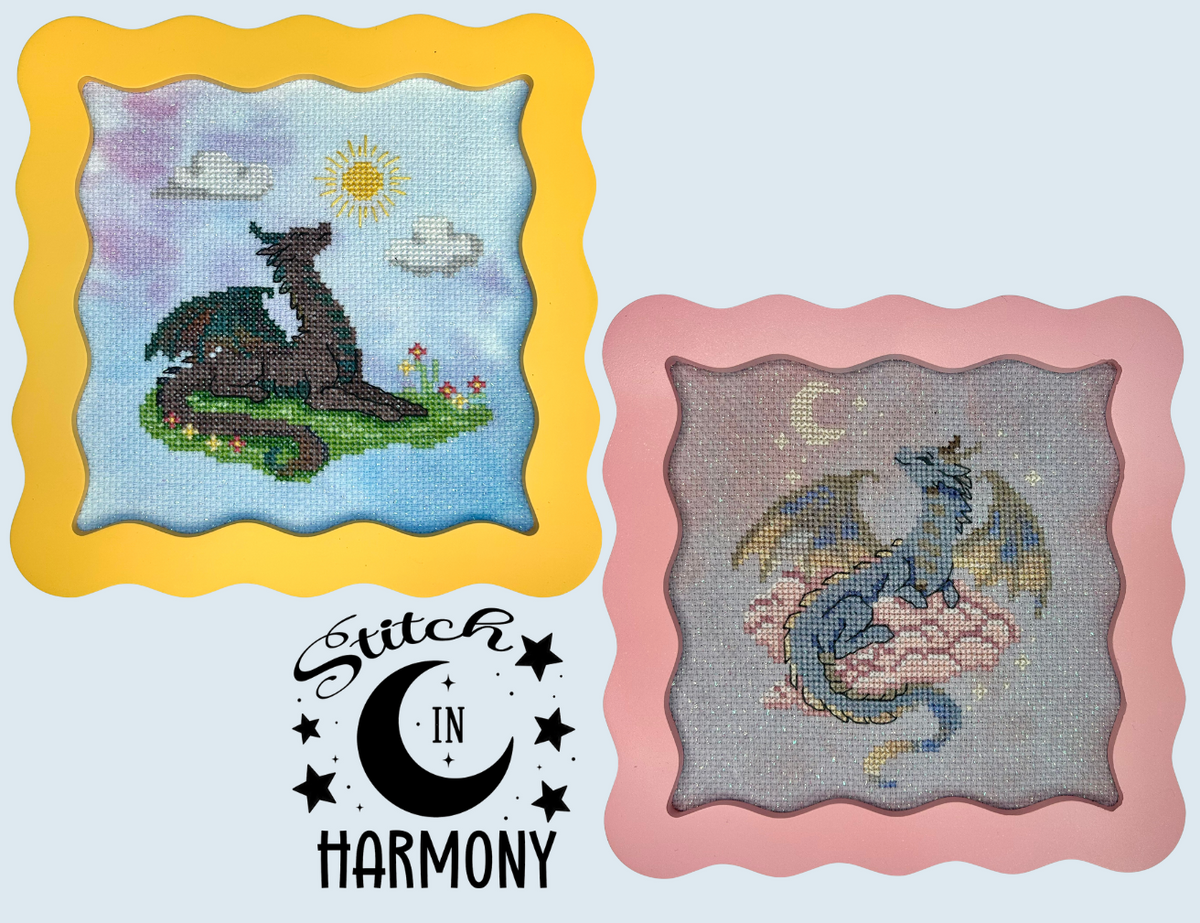 * PREORDER * Stitch in Harmony - Dainty Dragons ~ The Stitchin' Kitten ~ Needlework Marketplace 2026