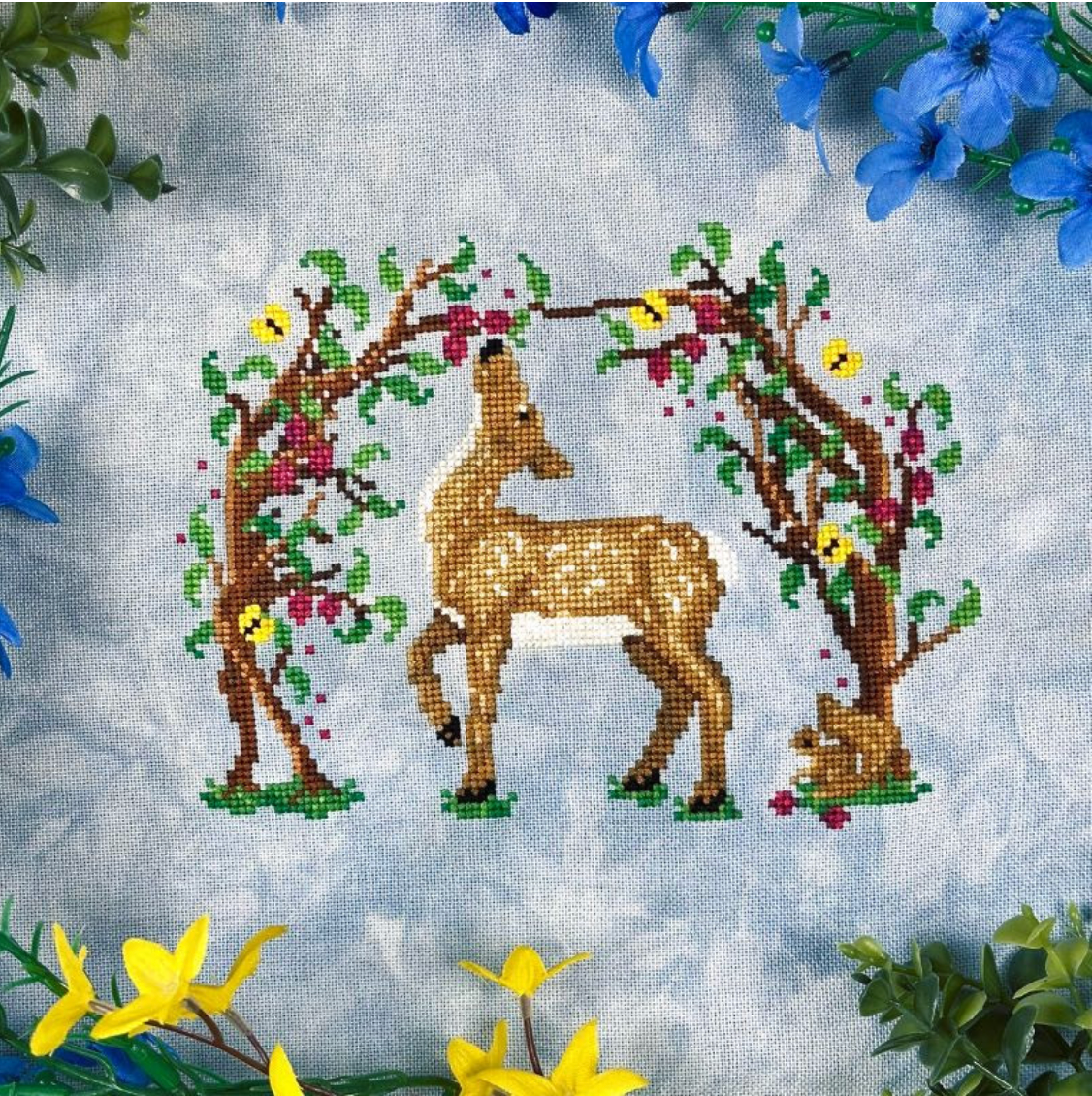 *PREORDER* Deer in the Brambles ~ The Stitch Crypt ~ Nashville Needlework Market 2026