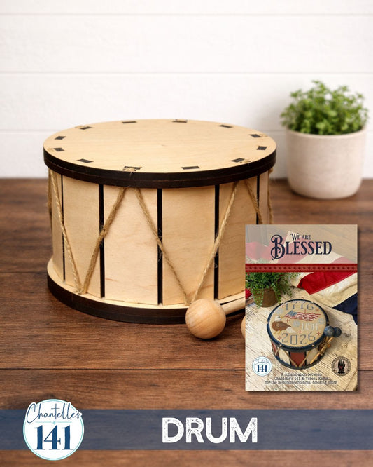 Drum Finish Display ~ Chantelle's 141 Design