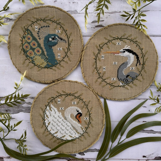 *PREORDER* Elegant Birds Trio ~ Puntini Puntini ~ Nashville Needlework Market 2026