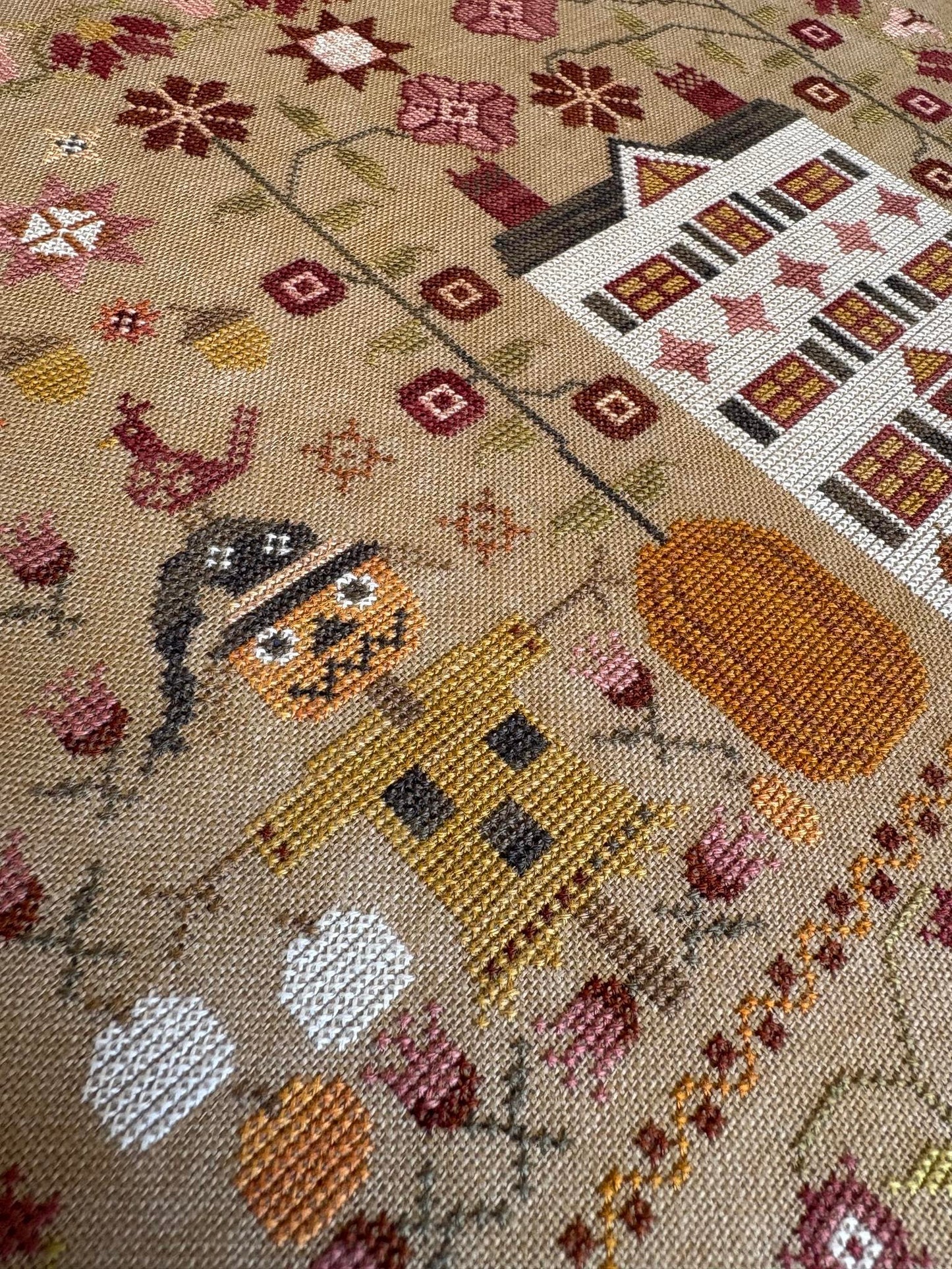* PREORDER * Enchanted Autumn Sampler ~ Pansy Patch Quilts and Stitchery ~ Needlework Marketplace 2026