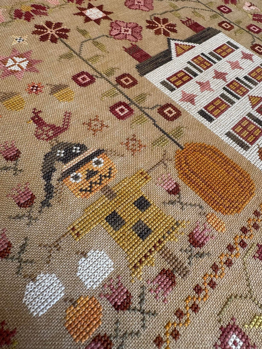 * PREORDER * Enchanted Autumn Sampler ~ Pansy Patch Quilts and Stitchery ~ Needlework Marketplace 2026