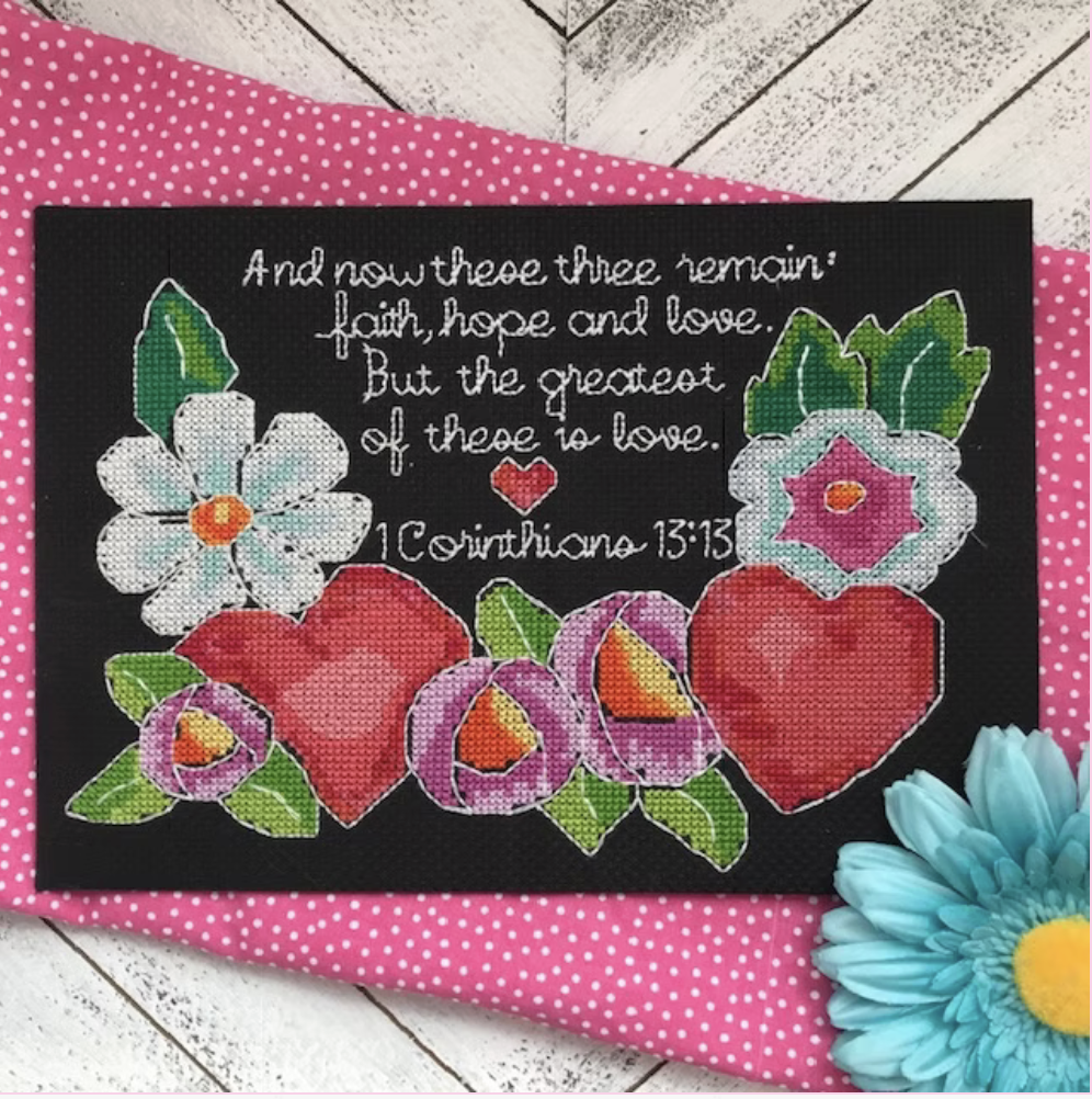 * PREORDER * Faith, Hope and Love ~ Luhu Stitches
