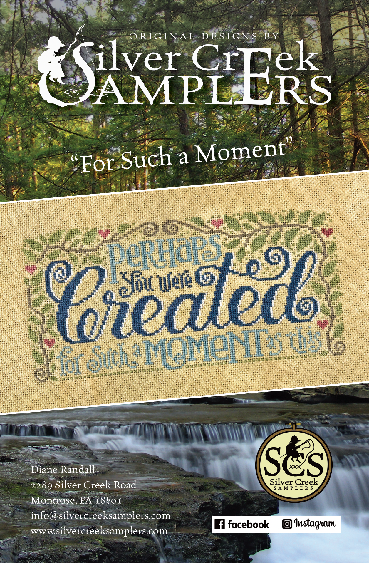 For Such a Moment ~ Silver Creek Samplers ~ Nashville Needlework Market 2026