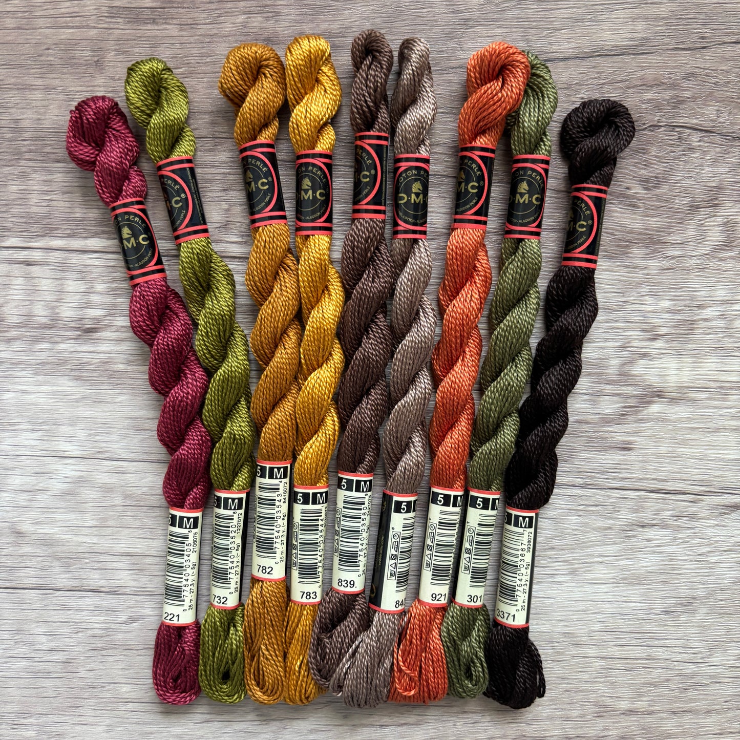 Garden Variety - Autumn ~ Charts & Pearl Cotton Floss Pack ~ Primrose Cottage