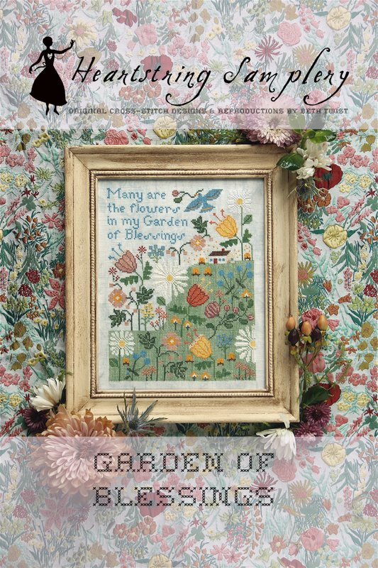 *PREORDER* Garden of Blessings ~ Heartstring Samplery ~ Nashville Needlework Market 2026
