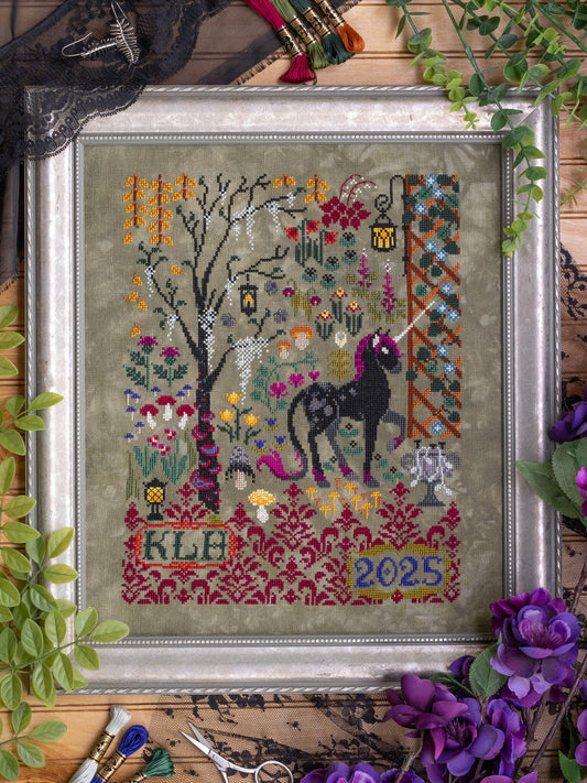 PRE-ORDER ** Garden of Shadows ~ Needlework Marketplace 2025 ~ Sprouting Lupine