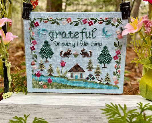 PRE-ORDER ** Grateful for Everything ~ Needlework Marketplace 2025 ~ Jan Hicks Creates!