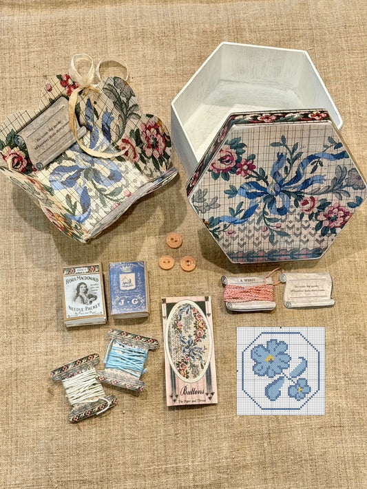 Habadashery #3 Paper and Box Kit ~ Needlework Press