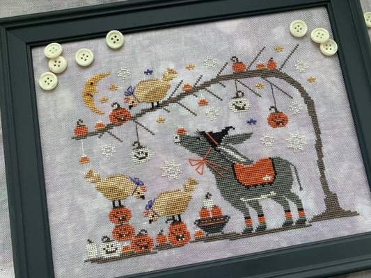 * PREORDER * Halloween Chicken and Waffles ~ Stitches by Ethel ~ Needlework Marketplace 2026