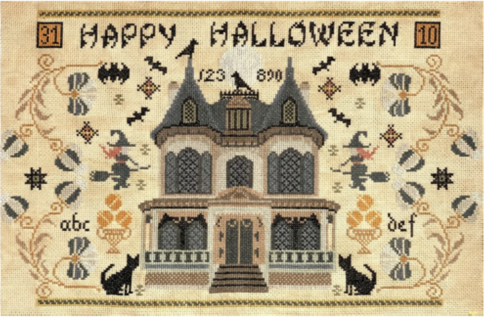 * PREORDER * Halloween Drum Set ~ Twin Peak Primitives ~ Needlework Marketplace 2026