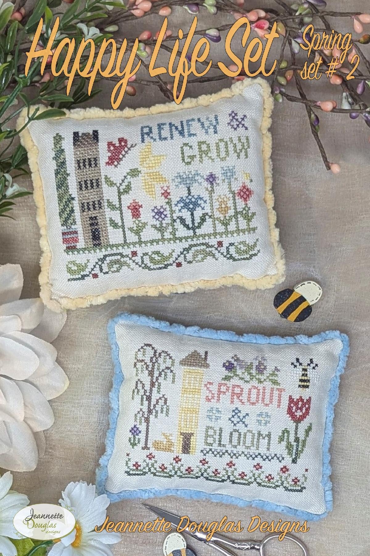 Happy Life Spring Set #2 ~ Jeannette Douglas