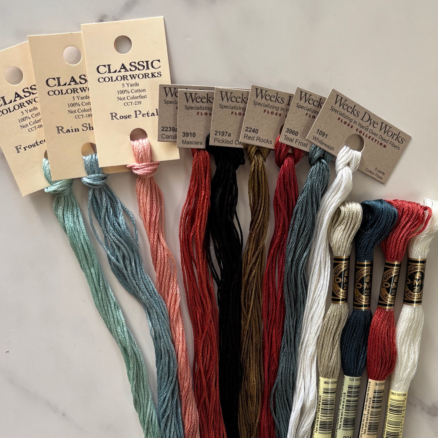 Happy Day ~ Chart & Floss Pack ~ Plum Street Samplers
