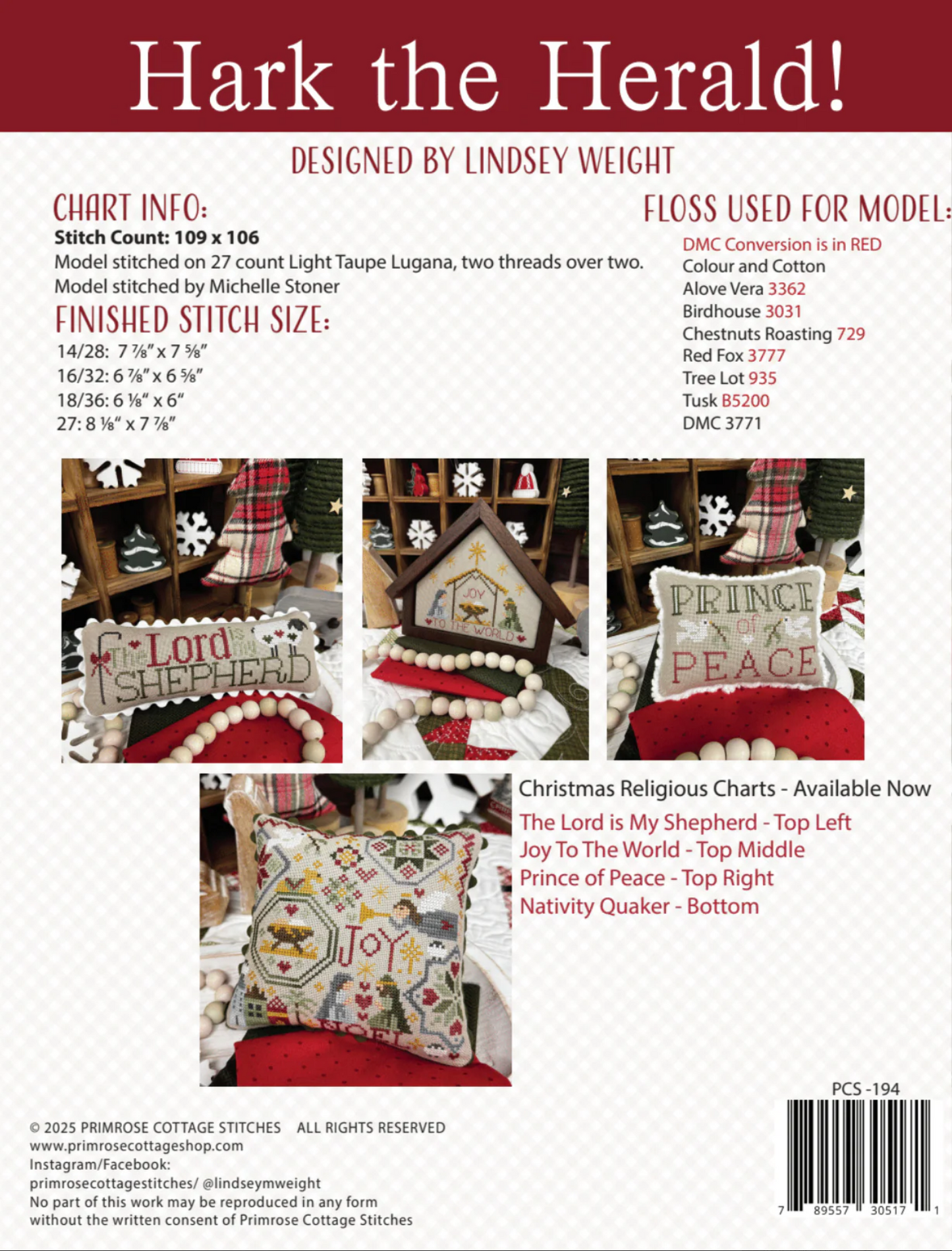 Hark the Herald! ~ Primrose Cottage