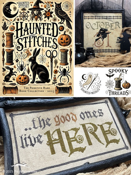 Haunted Stitches Book ~ The Primitive Hare