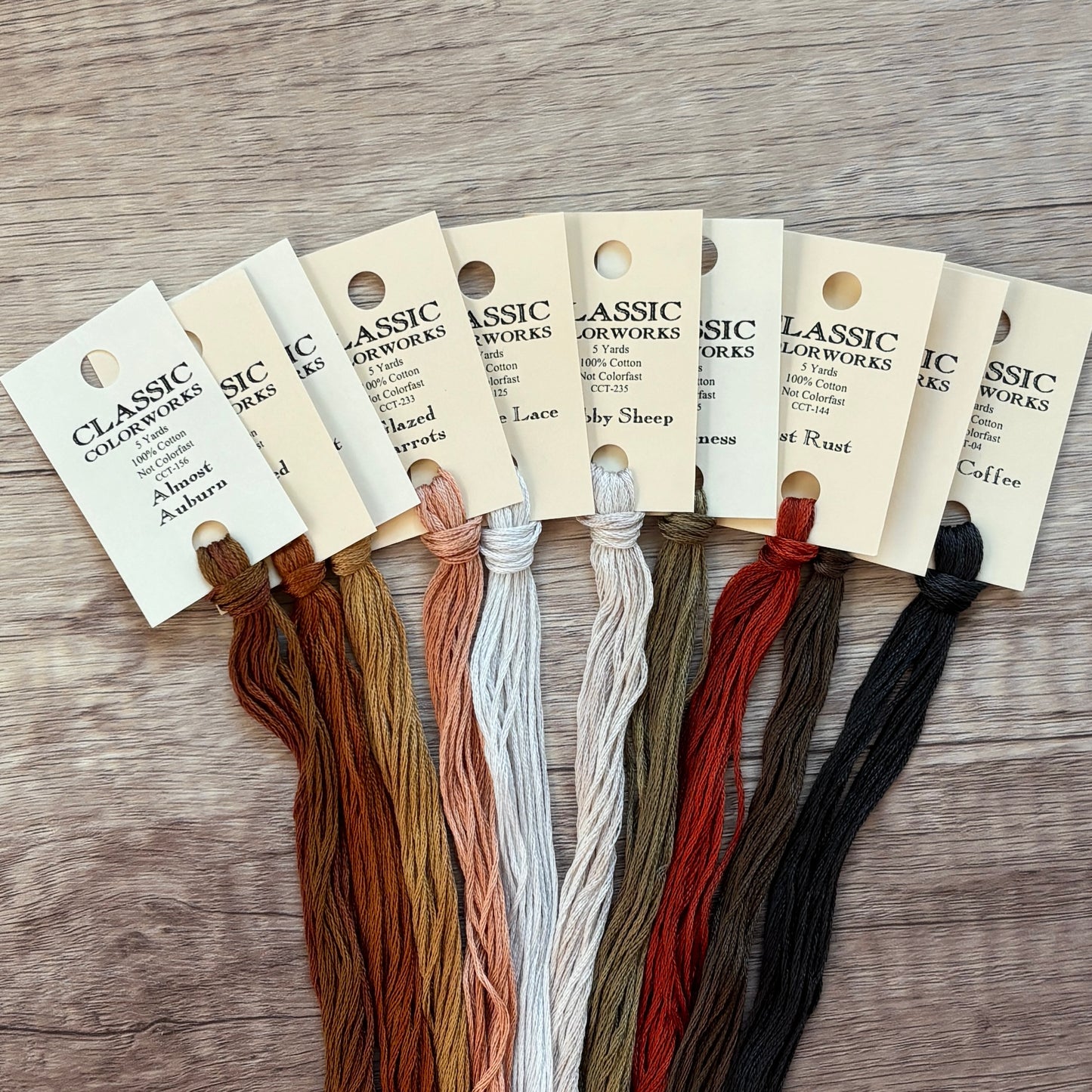 Hello Fall - Chart & Floss Pack ~ Plum Street Samplers