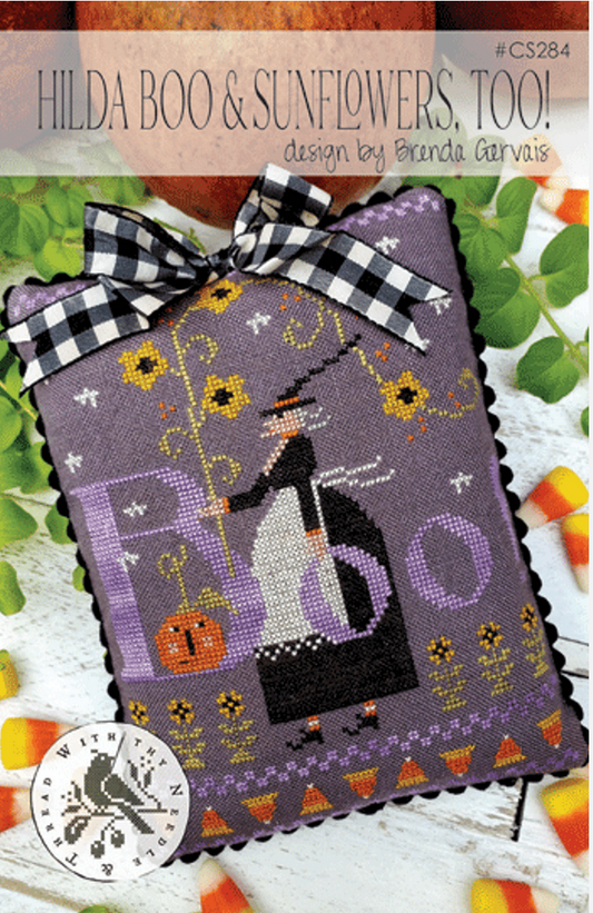 Hilda Boo & Sunflowers, Too! ~ With Thy Needle & Thread