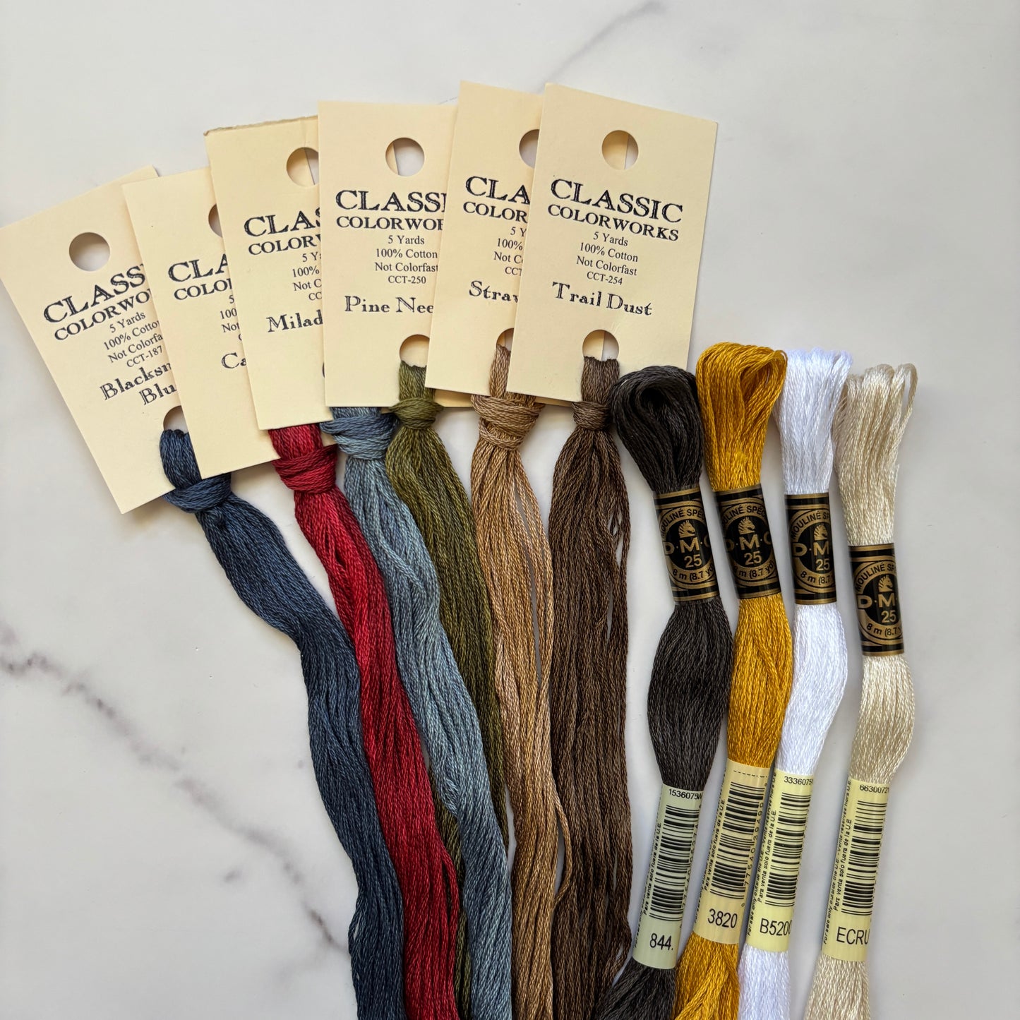Holiday Samplings - 4th of July ~ Chart & Floss Pack ~ Primrose Cottage