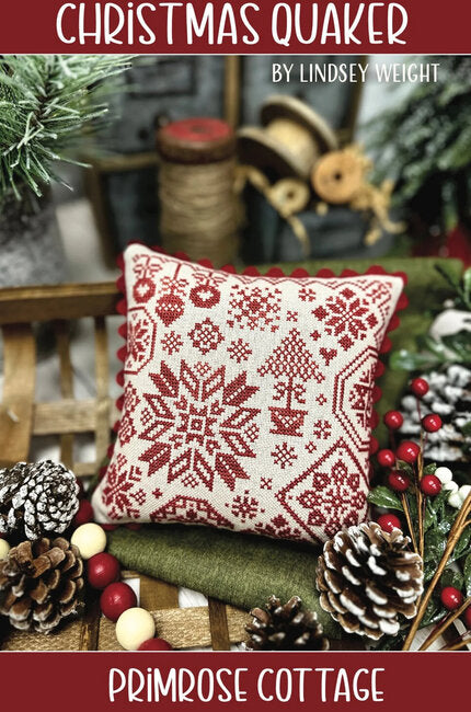 Christmas Quaker with Floss ~ Primrose Cottage