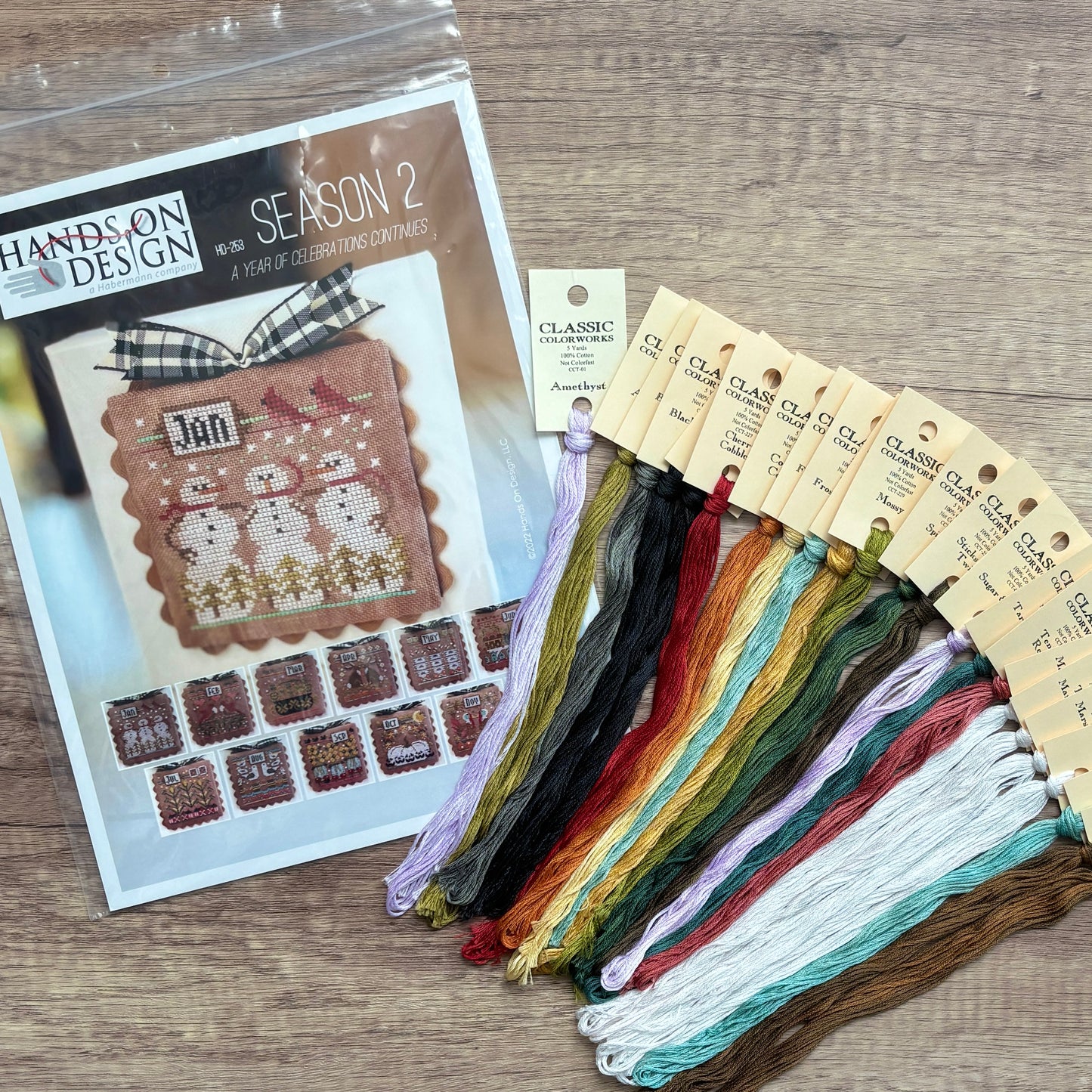 A Year of Celebrations - Season 2 ~ Chart & Floss Pack ~ Hands on Design