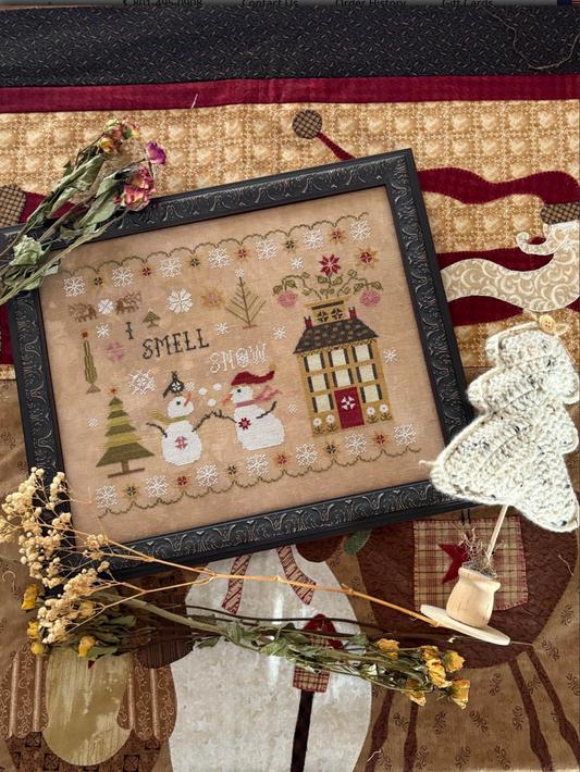 I Smell Snow ~ Pansy Patch Quilts and Stitchery