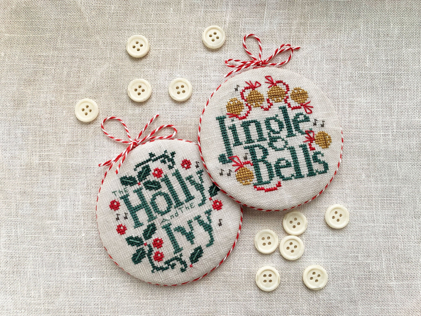 * PREORDER * Joyful Christmas Ornaments 2026 ~ Stitches by Ethel ~ Needlework Marketplace 2026