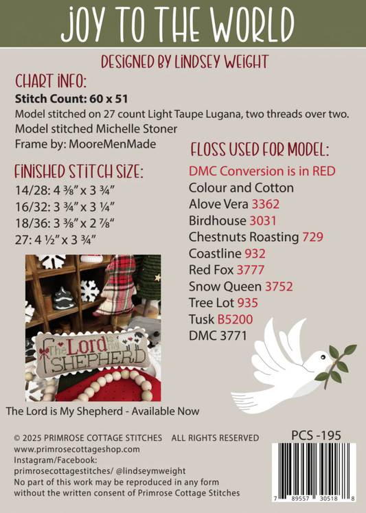 Joy to the World ~ Primrose Cottage