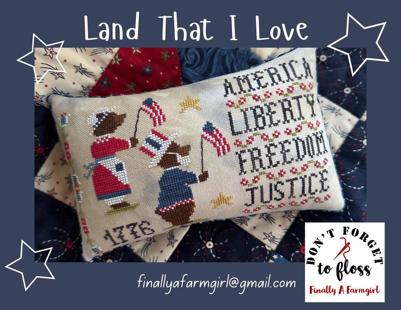 *PREORDER* Land That I Love ~ Finally a Farmgirl ~ Nashville Needlework Market 2026