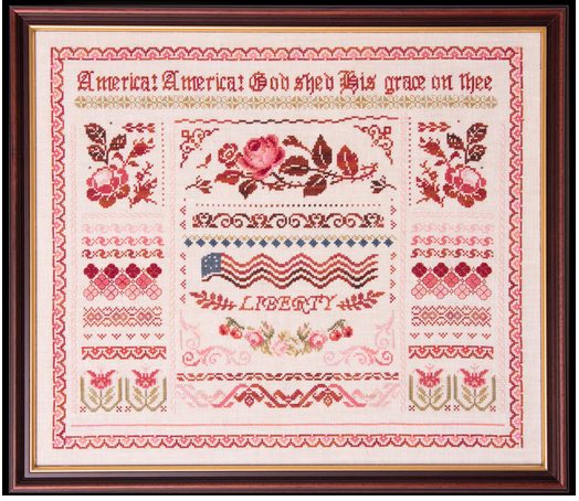 Liberty Band Sampler ~ Samplers and Primitives