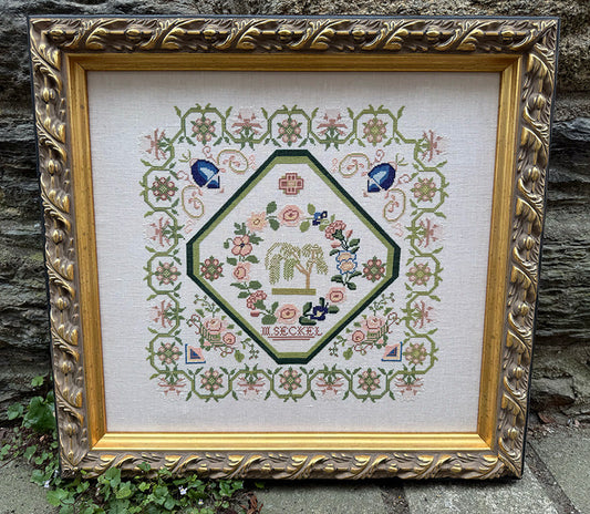 *PREORDER* M. Seckel - Antique Sampler Reproduction ~ Jan Hicks ~ Nashville Needlework Market 2026