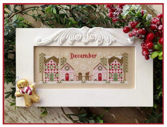 Monthly Mini Village - December ~ Country Cottage Needleworks
