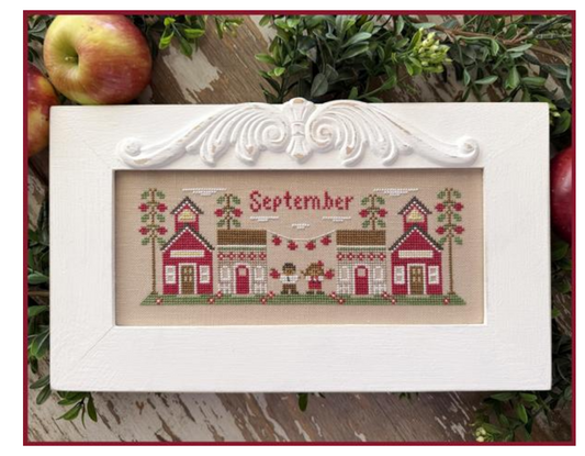 Monthly Mini Village - September ~ Country Cottage Needleworks