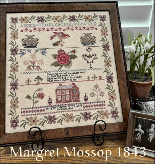 PRE-ORDER ** Margret Mossop 1843 ~ Needlework Marketplace 2025 ~ The Scarlett House