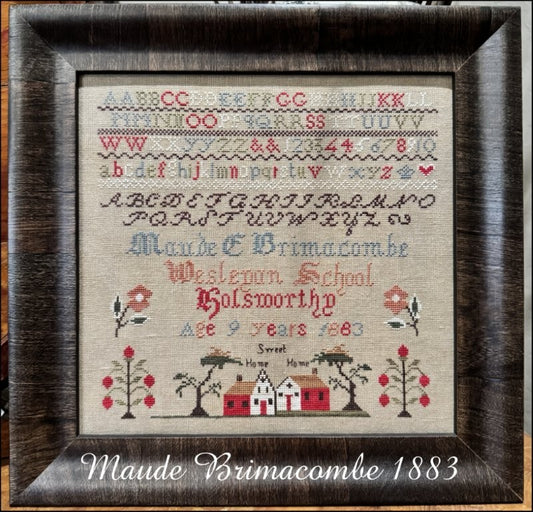 PRE-ORDER ** Maude Brimacombe 1883 ~ Needlework Marketplace 2025 ~ The Scarlett House