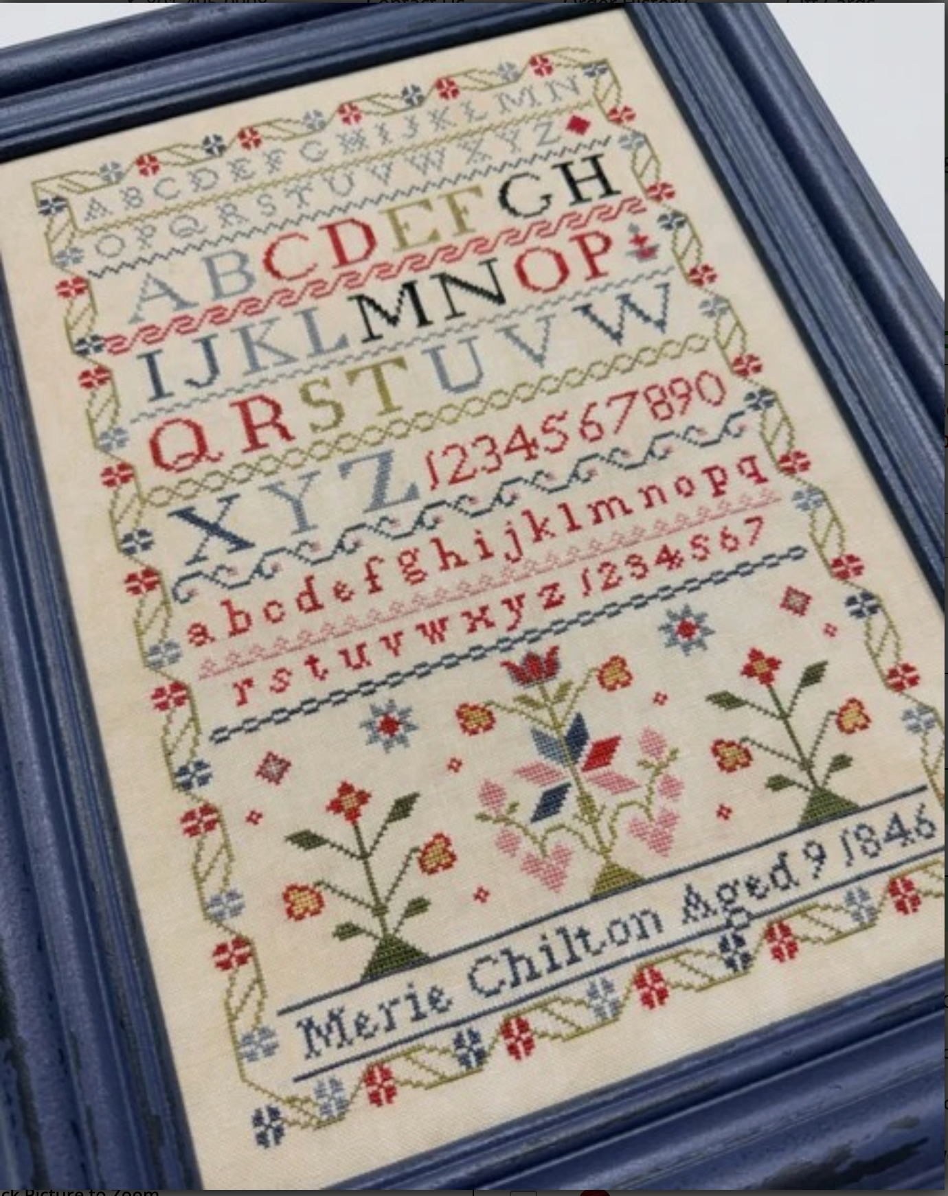 * PREORDER * Merie Chilton 1846 ~ The Scarlett House ~ Needlework Marketplace 2026